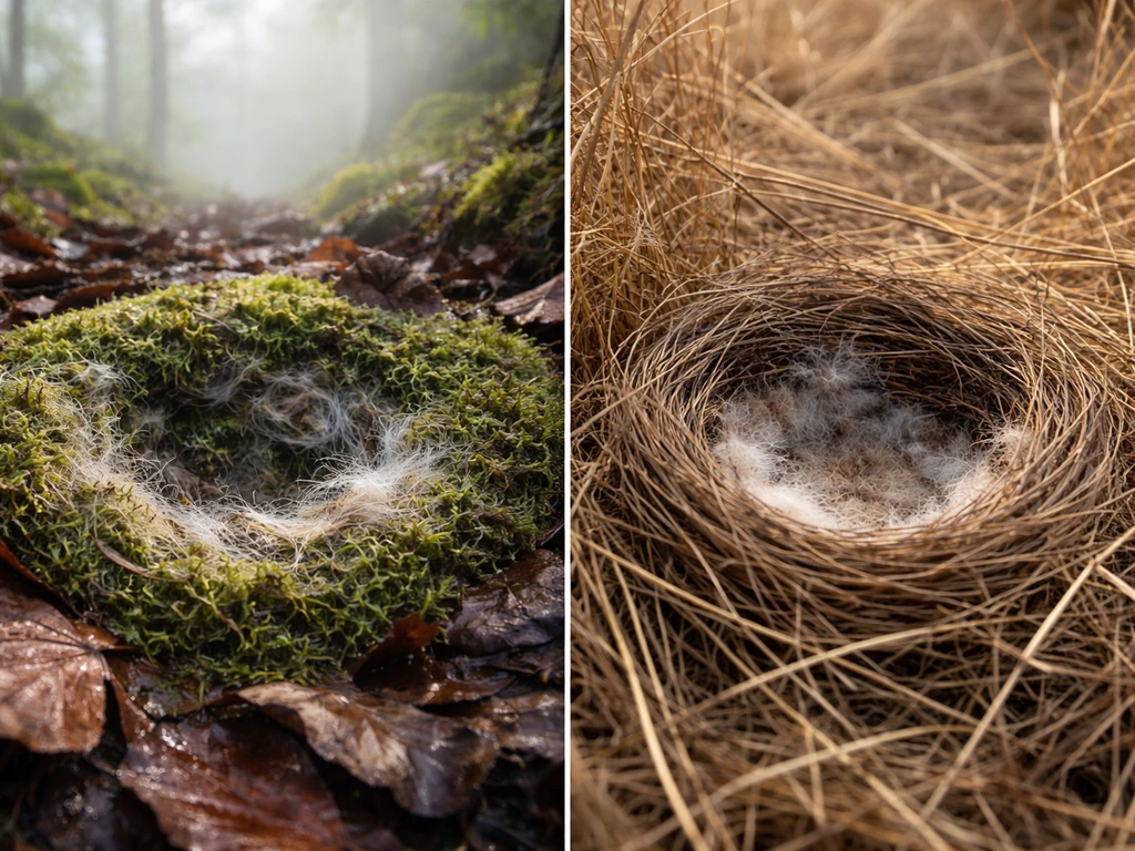 what are bird nests made of
