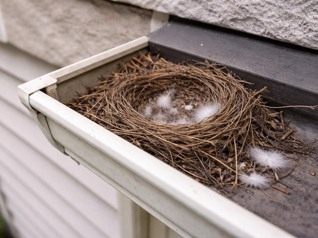 can you remove a bird nest