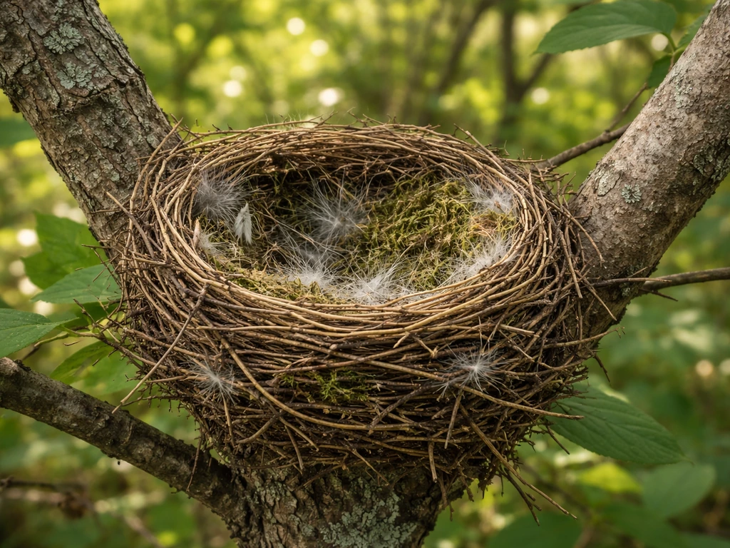 how to identify bird nests