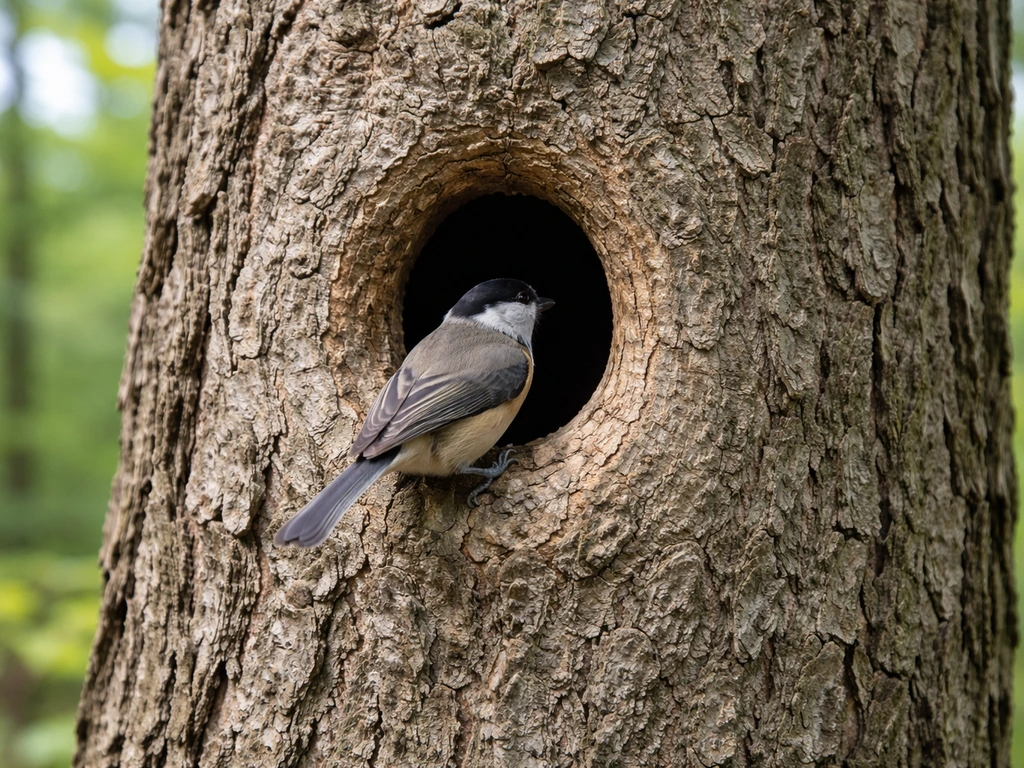 Which Bird Makes a Nest in a Tree Trunk? How to Identify