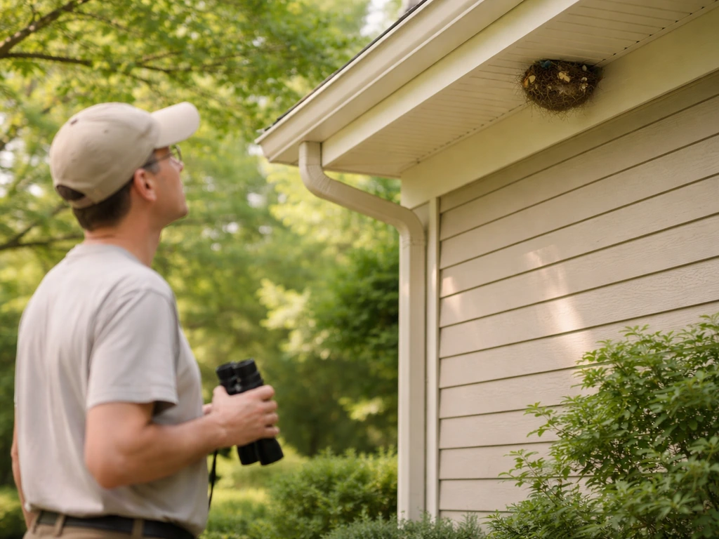 when can i remove bird nest