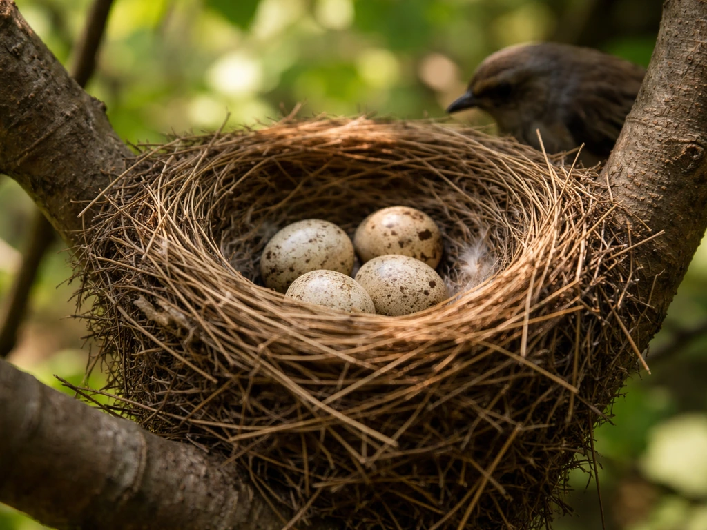 what does bird nest look like