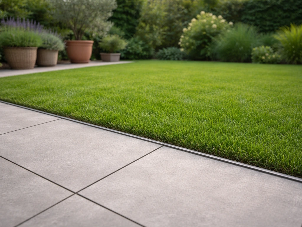terrasse en gazon