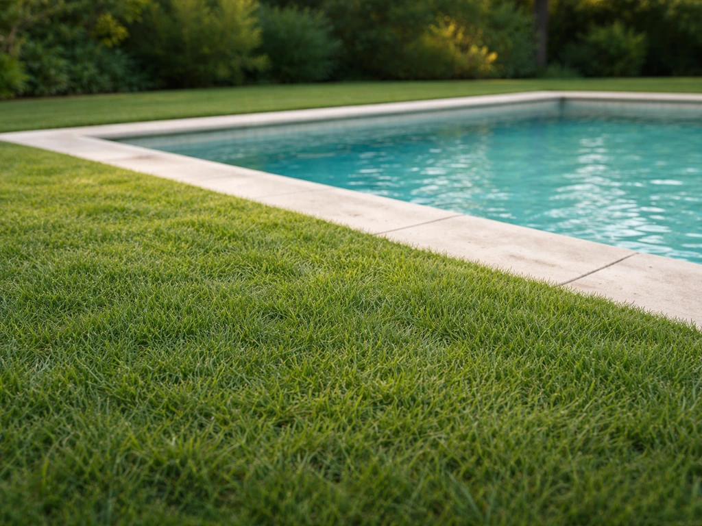 Gazon autour de la piscine : guide complet pratique et durable