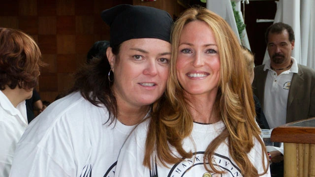 Michelle Rounds at a public event, smiling alongside another woman