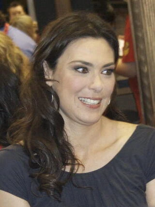Michelle Forbes at Comic-Con in 2009