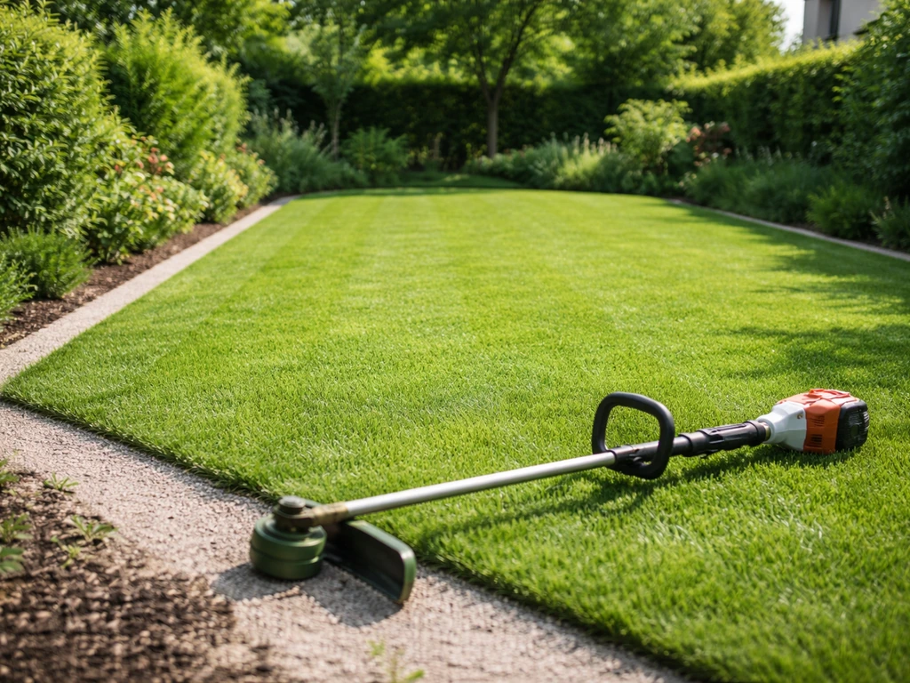 action pour couper les poils ou l herbe