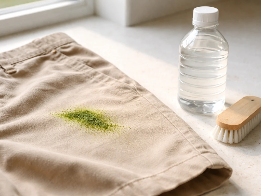 Tache d’herbe au vinaigre blanc : méthode simple et efficace