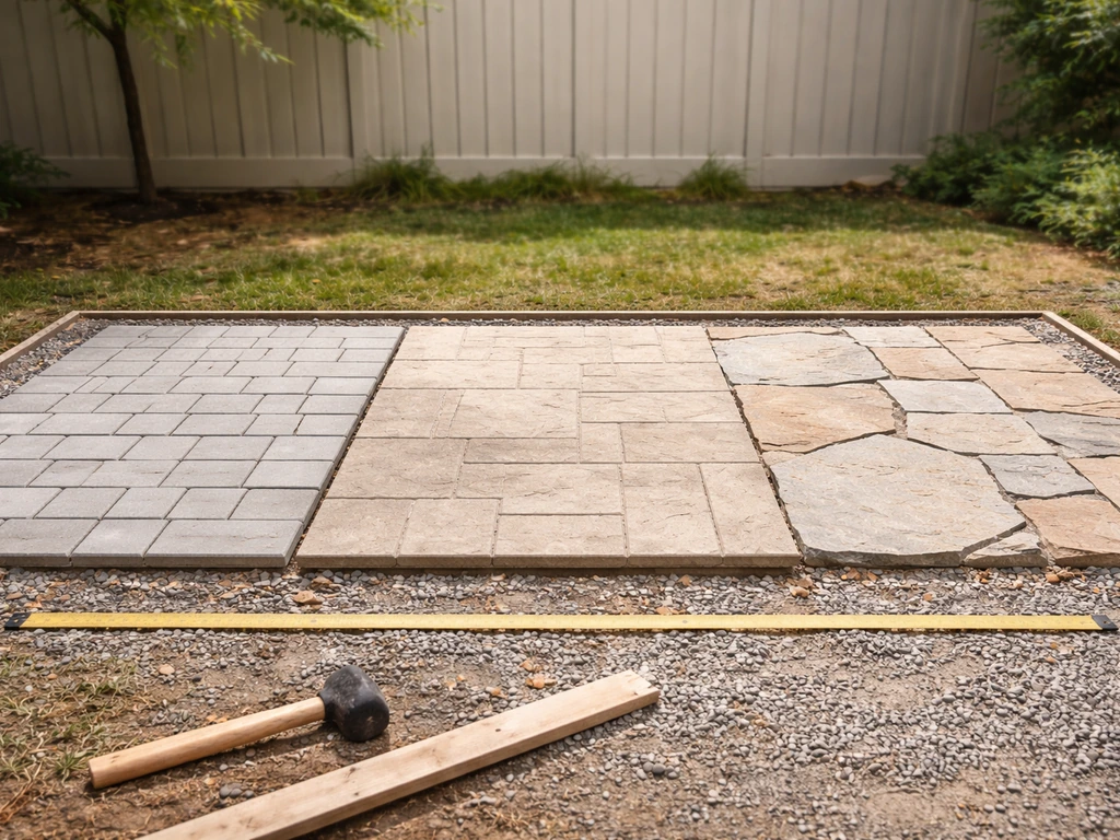 How Much Patio Costs: Pricing by Size and Material