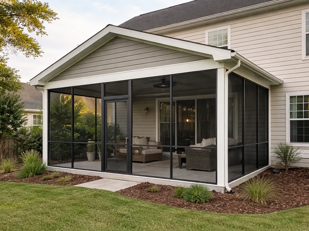 How Much to Add a Screened-In Patio Cost Breakdown