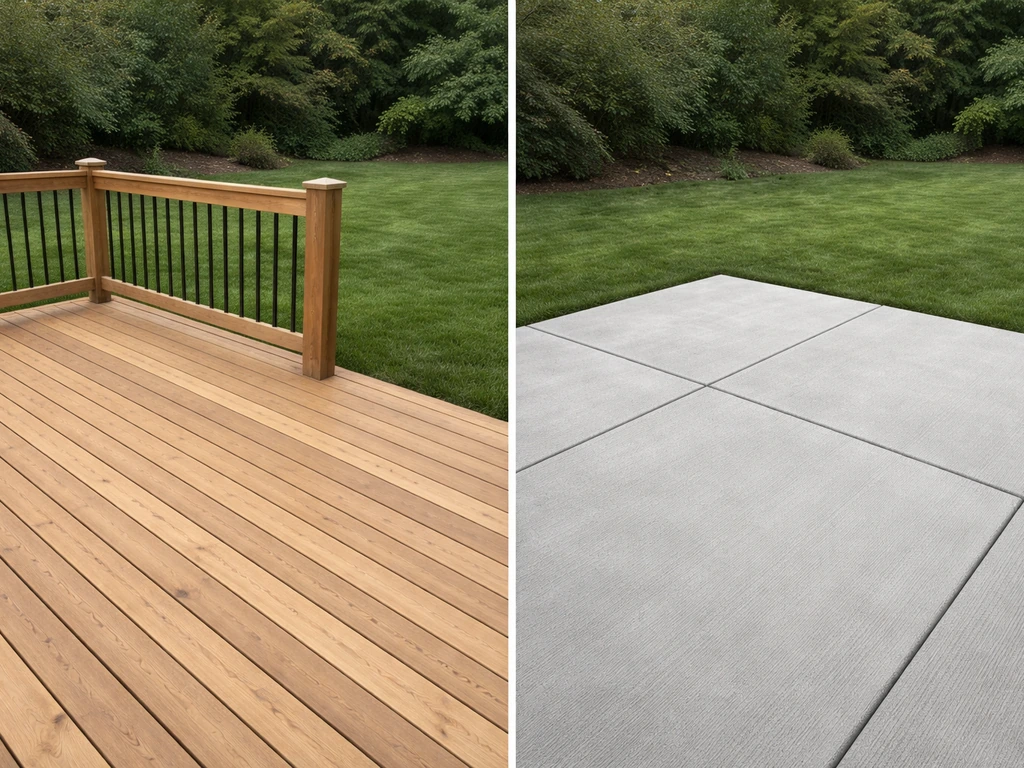 deck vs concrete patio cost