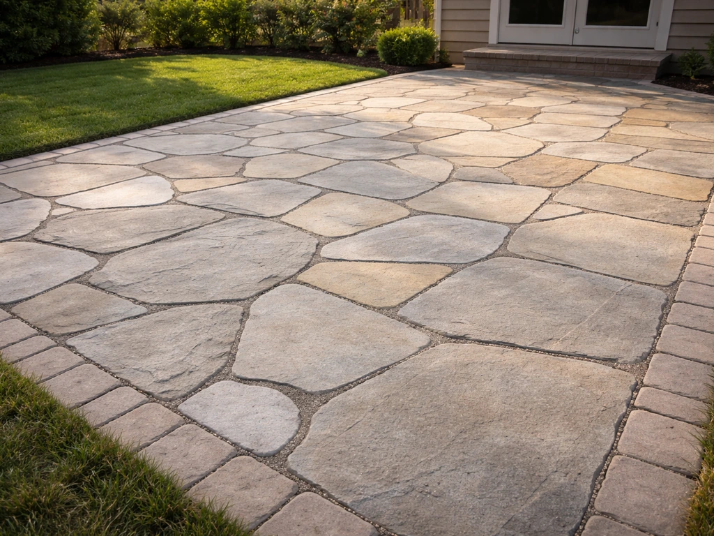 how much does a flagstone patio cost