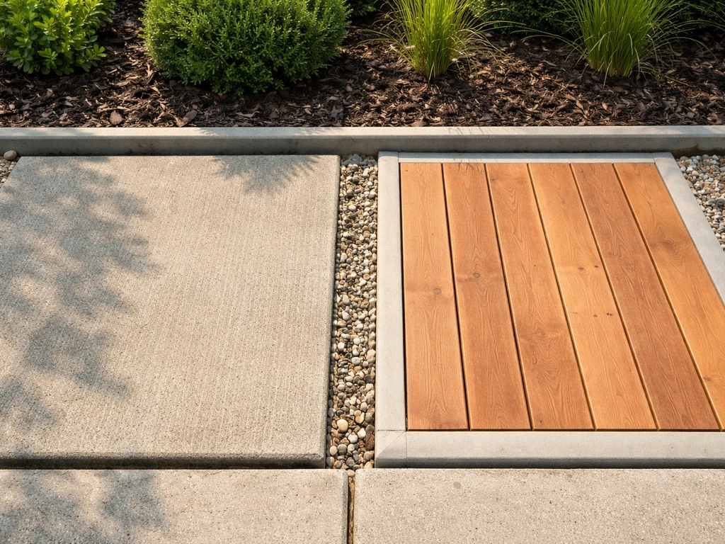 wood deck vs concrete patio cost