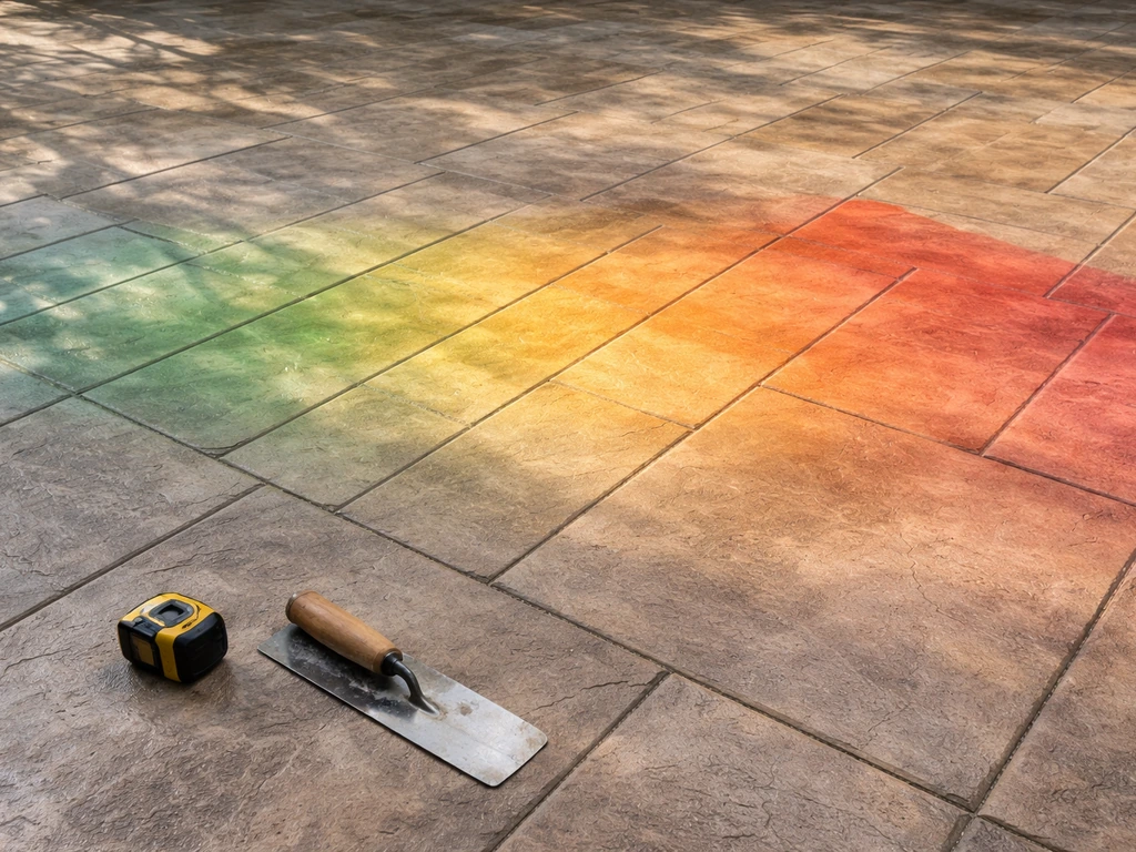 how much stamped concrete patio