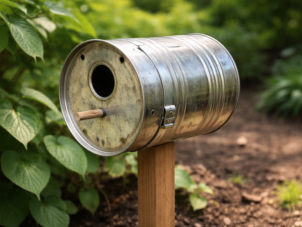 coffee can bird house
