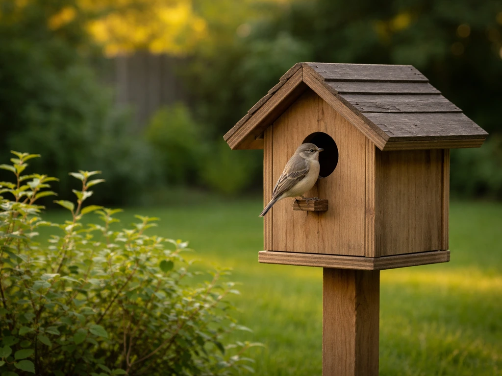 how to attract a bird to a birdhouse