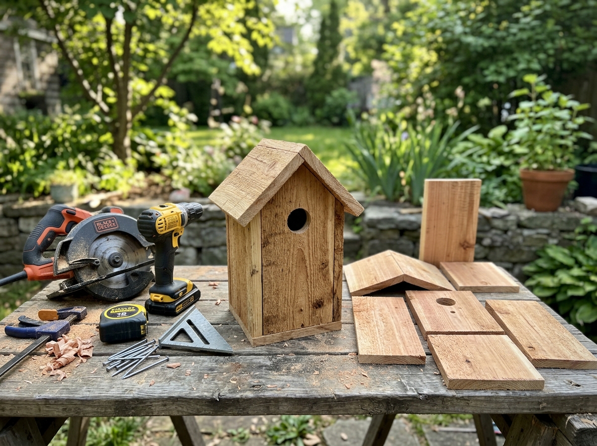 how to build bird houses