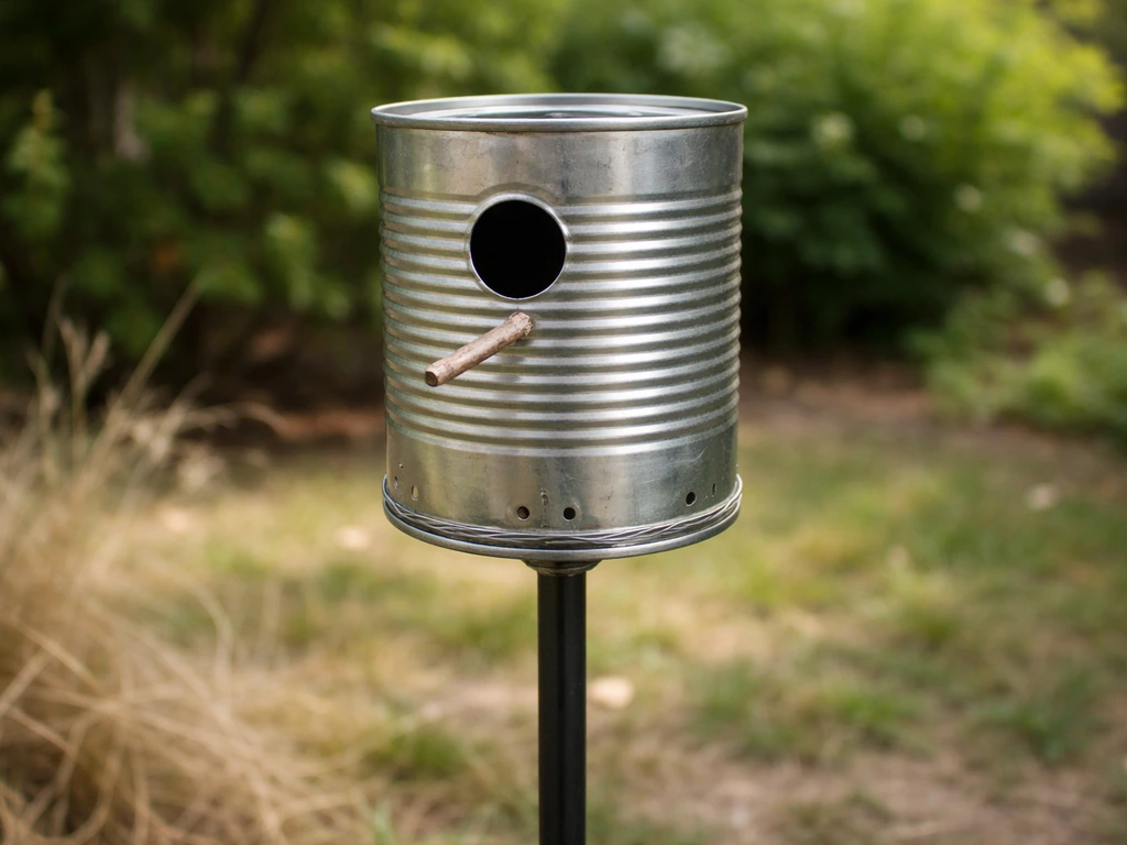 tin can bird house