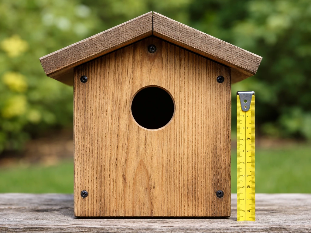 what size hole for bird houses