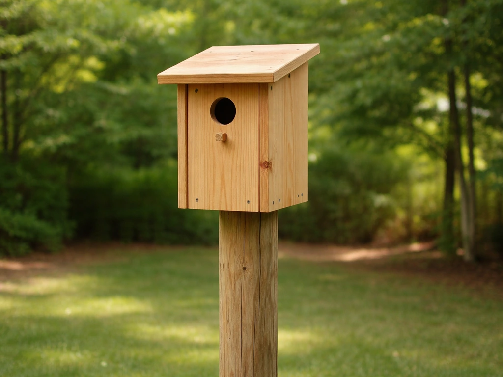 how high should bird houses be