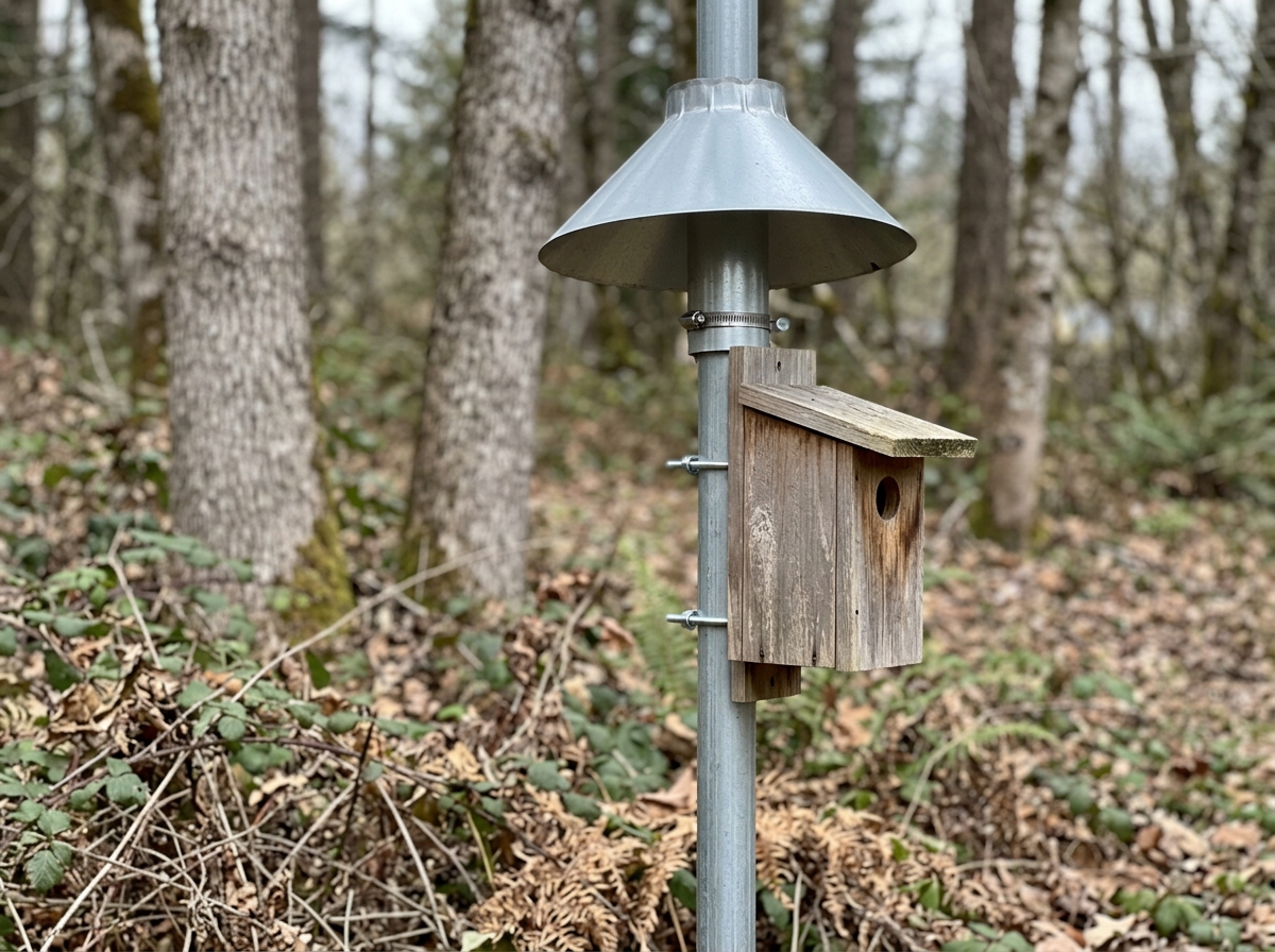 Measuring entrance hole and comparing box dimensions for small-bird nest boxes