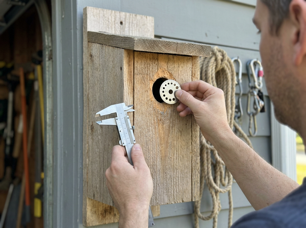 Comparing untreated cedar versus painted/treated wood pieces for nest boxes