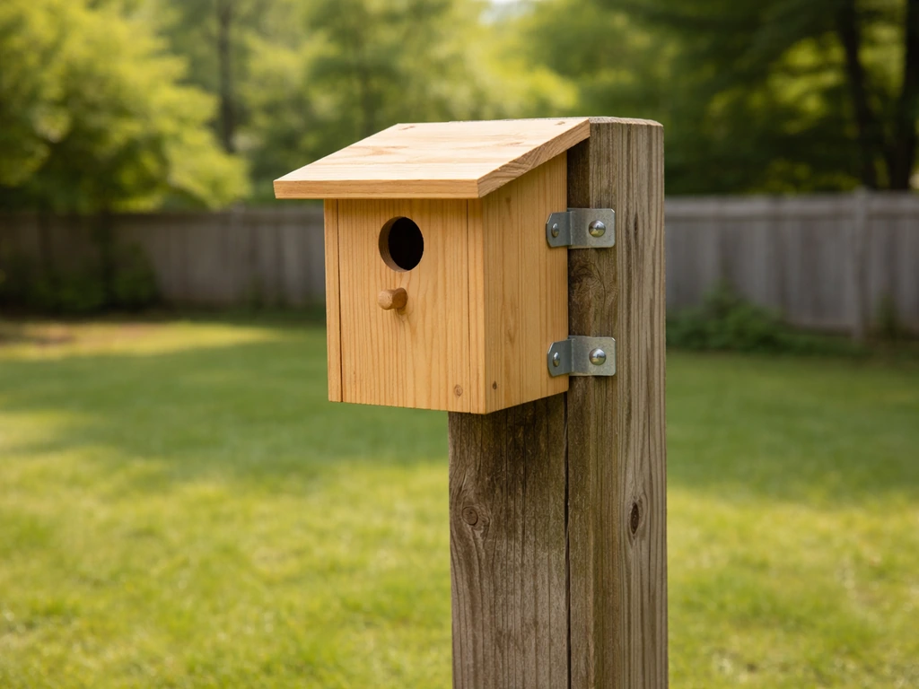how to hang bird houses
