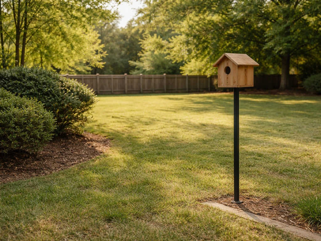 where to put bird house