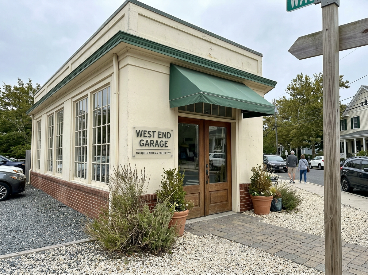 Stop inside the Bird House shop showing bird-related items