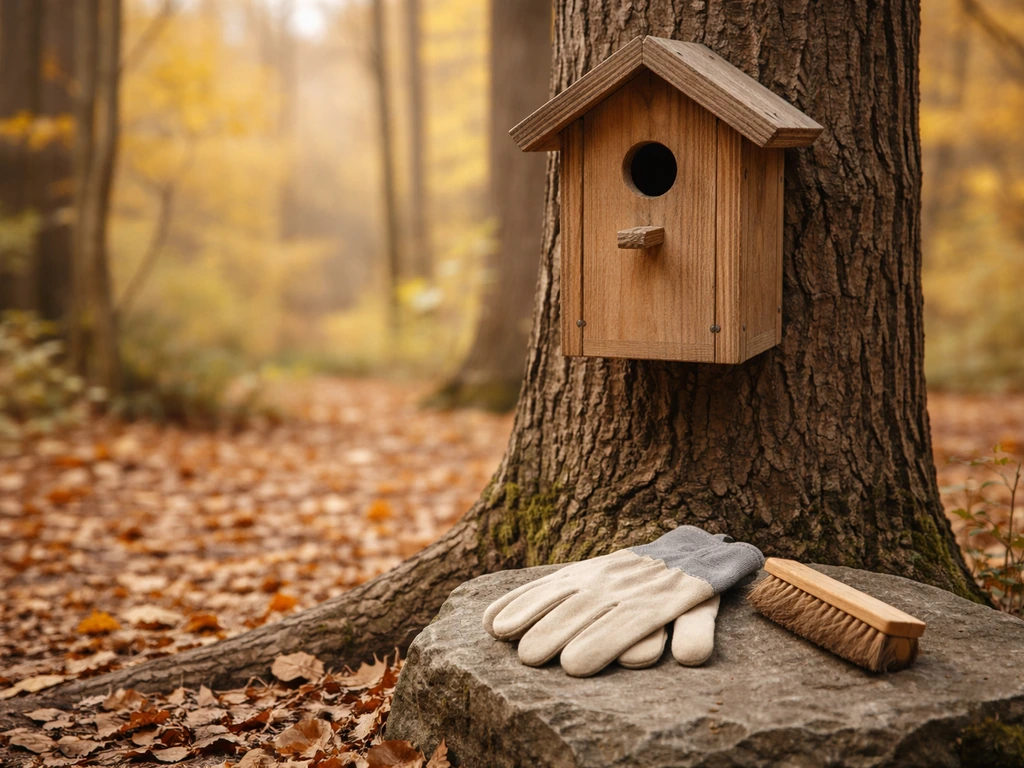 when to clean bird houses