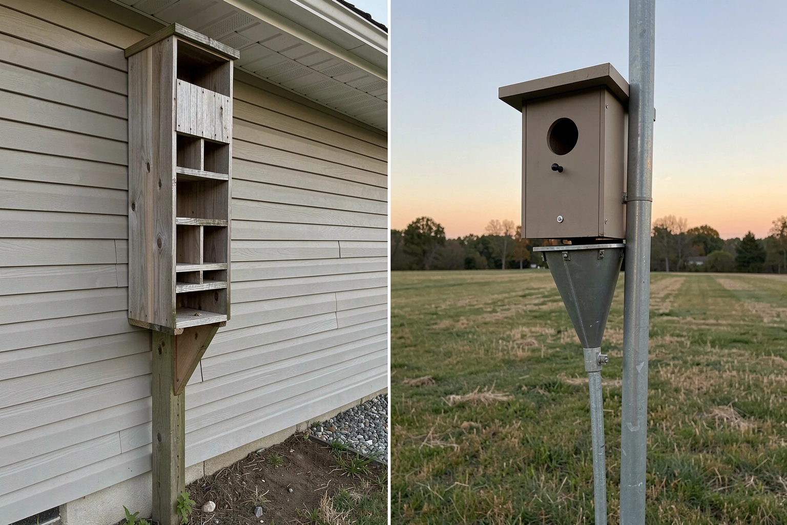Bat House vs Bird House: How to Choose and Place One