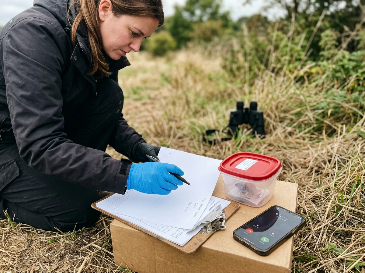 Illustration of when should you actually report it?