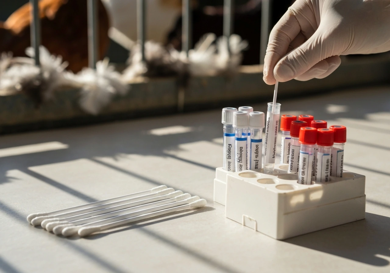 Illustration of the exact virus name behind 'bird flu'