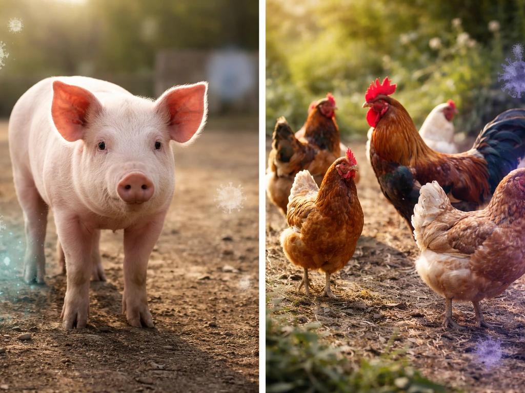 bird flu vs swine flu