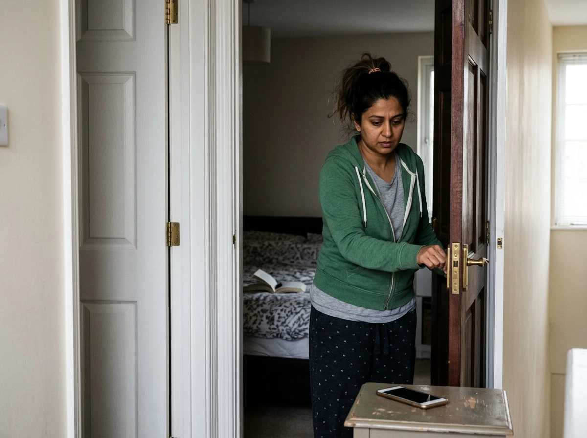 Emergency room triage scene with patient in wheelchair