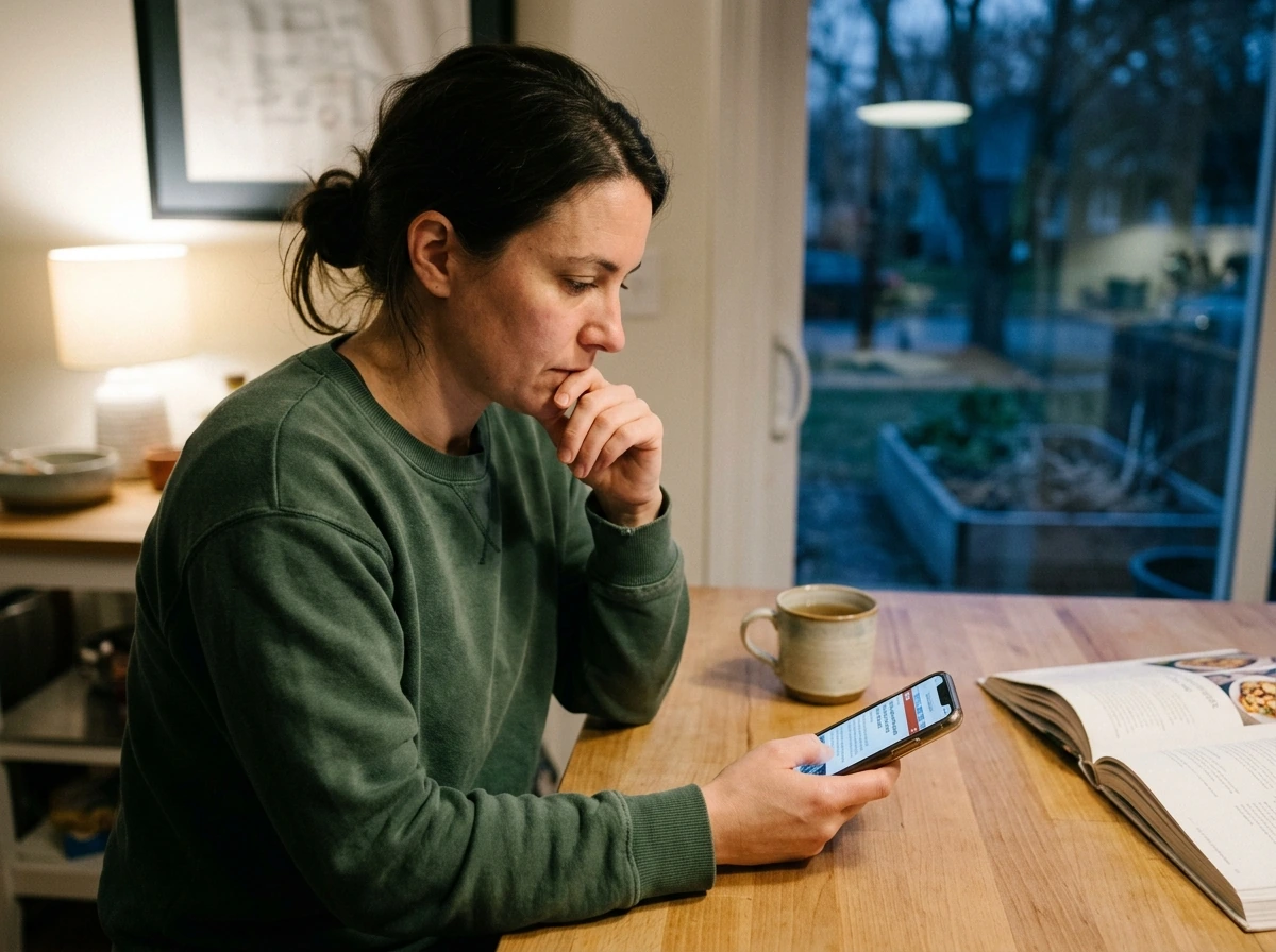 Illustration of if you are just following the news and want to stay informed responsibly