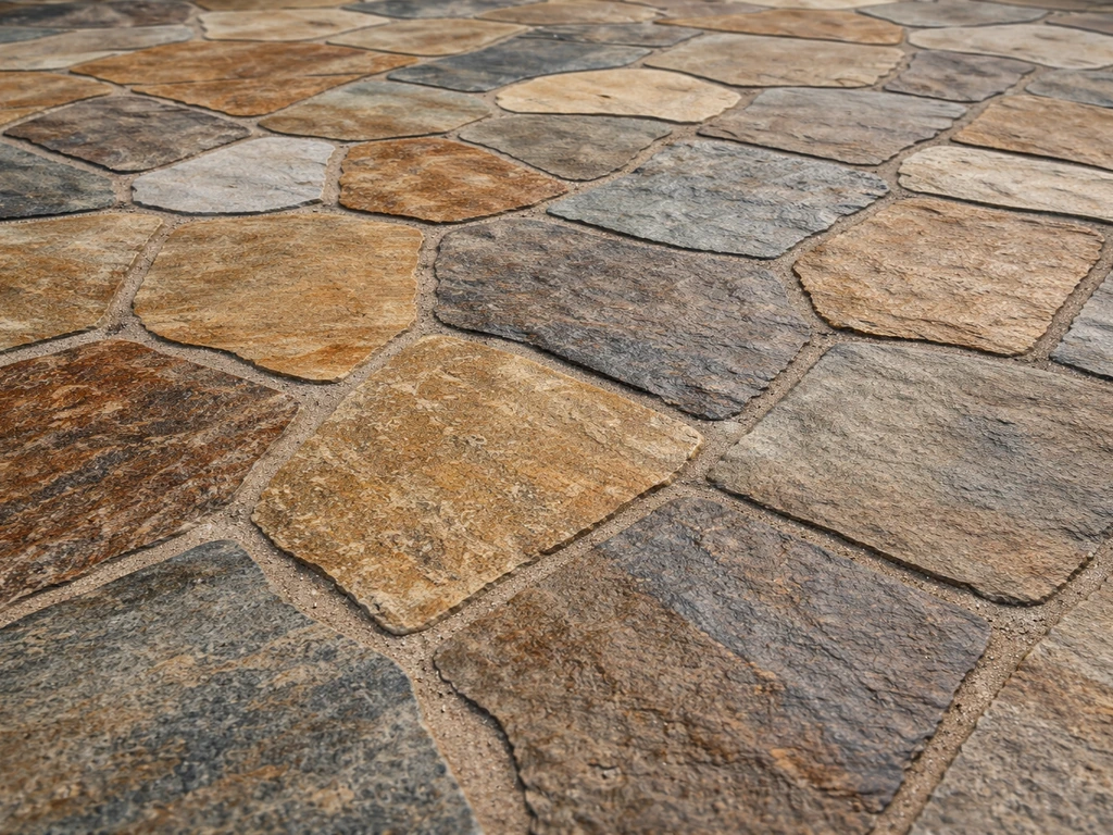 what is a flagstone patio