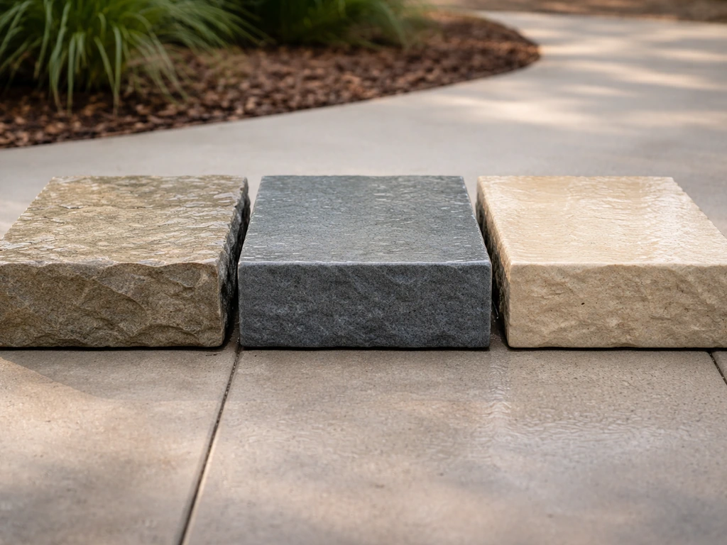 stone steps for patio