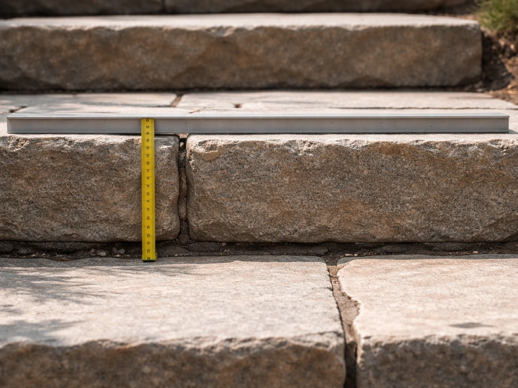 stone patio steps