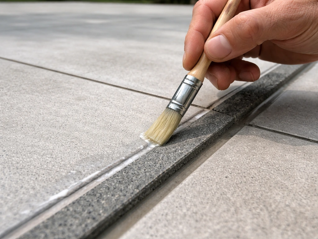 tiled top patio table