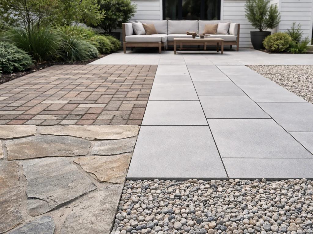 patio materials: pros and cons
