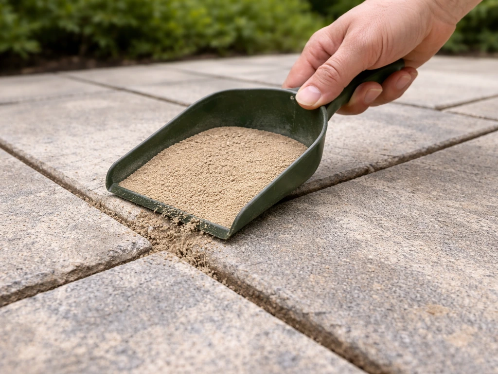 what to put under patio slabs