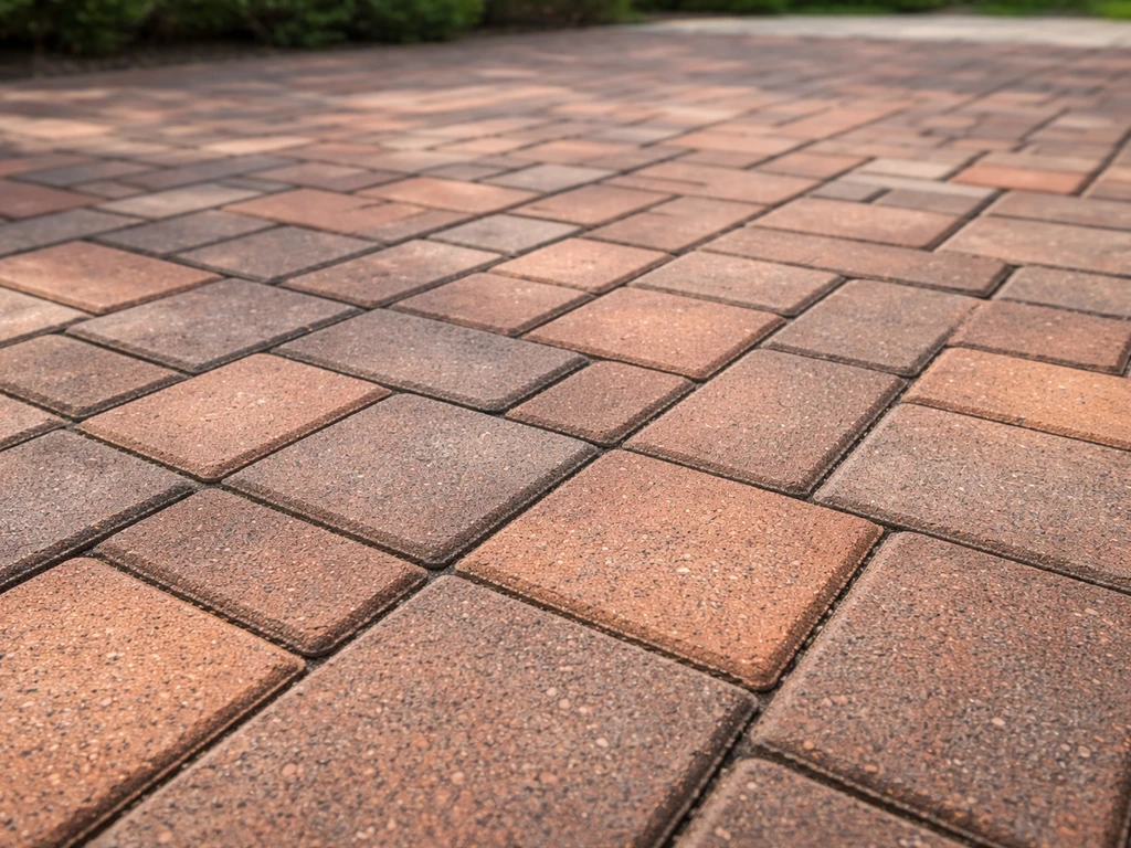 what to put under brick patio