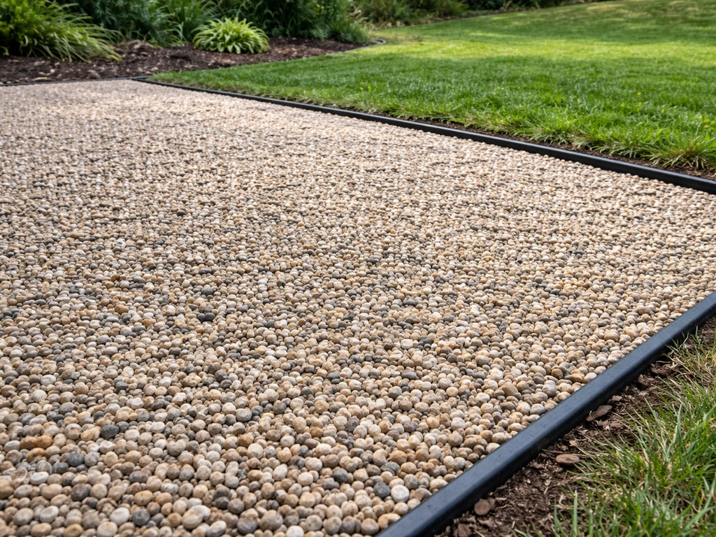 pea gravel patio pros and cons