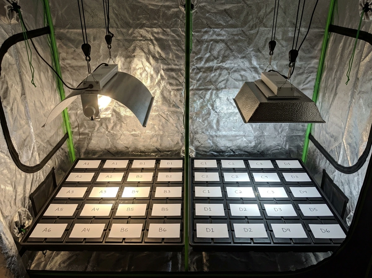 Grow Light Reflector Comparison: How to Choose for Best PPFD