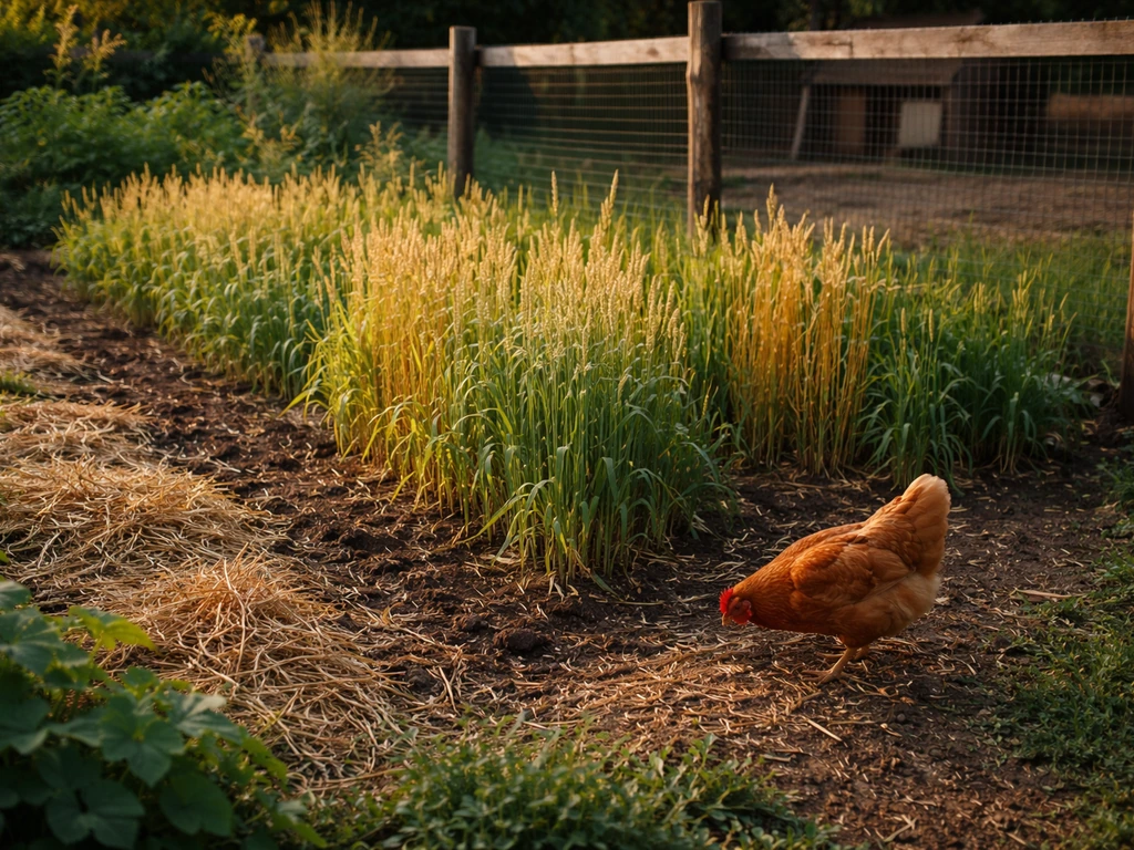 best grain to grow for chickens
