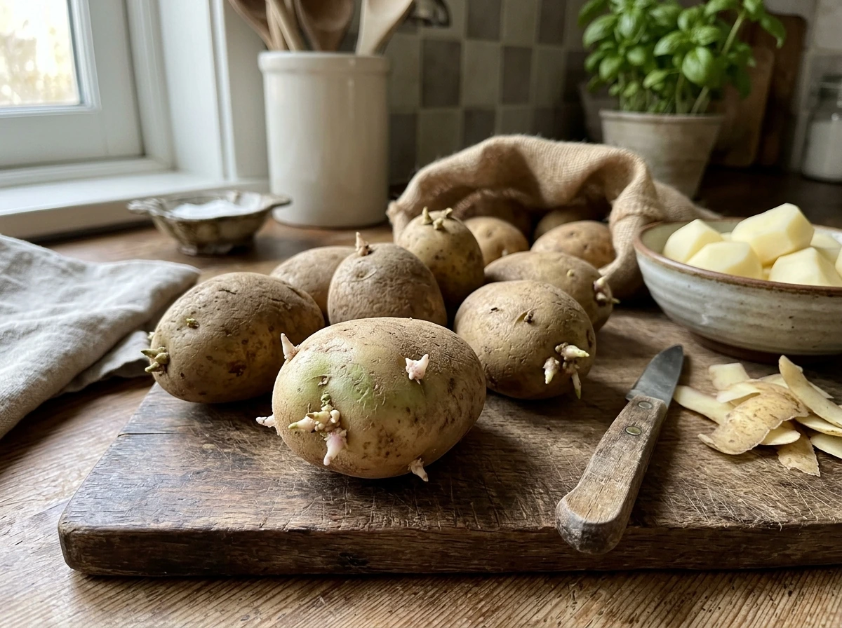 Potato Grow Sprouts: Can You Eat Them Safely?