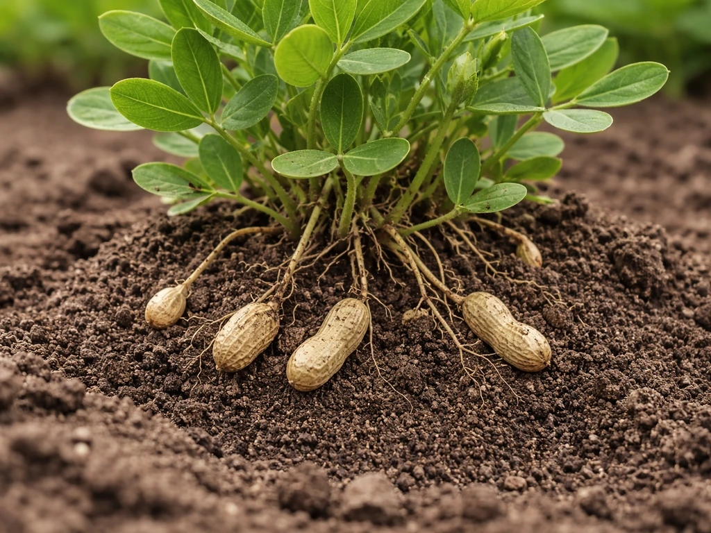 is peanut grow food