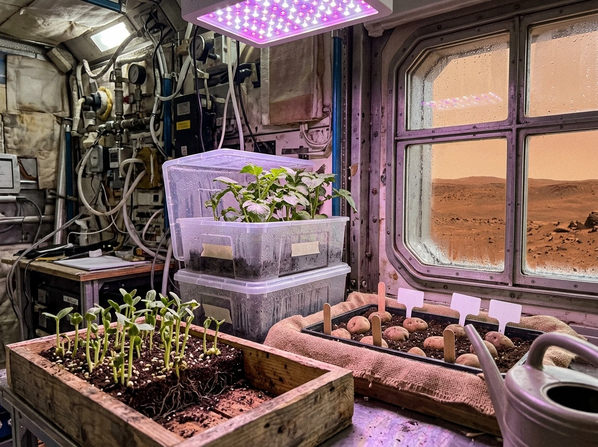 The Martian Why Couldn’t He Grow Potatoes and How to Boost Yield