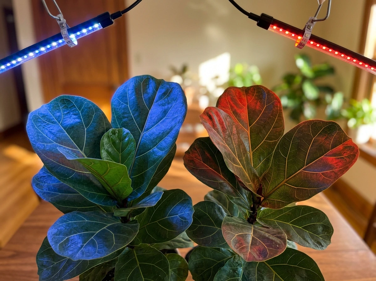 does led lights grow plants